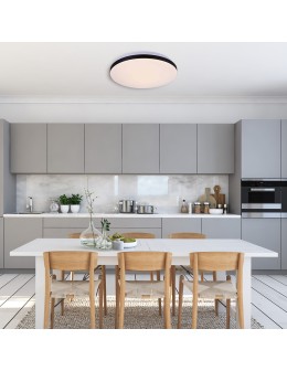 Light Prestige Babilon plafon okrągły mały 4000K czarny xLED LP-335/1C S 4BK - produkt 2