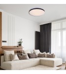 Round Plafonds - Light Prestige Babylon round plafond small 4000K black xLED LP-335/1C S 4BK - product 3