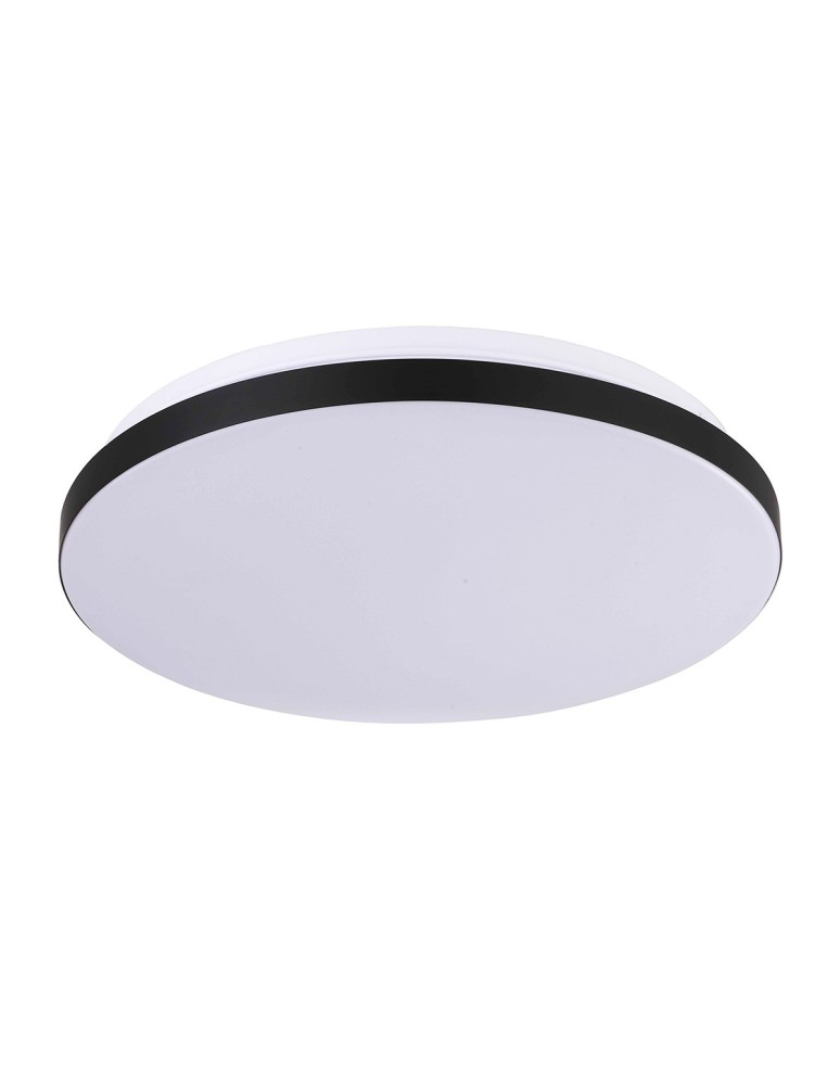 Round Plafonds - Light Prestige Babylon round medium 4000K black xLED LP-335/1C M 4BK plafond. - product kolory-swiatla.pl 1