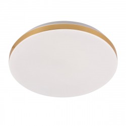 Light Prestige Babilon plafon okrągły średni 4000K złoty xLED LP-335/1C M 4GD