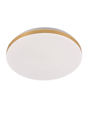 Light Prestige Babylon round medium 4000K gold xLED LP-335/1C M 4GD plafond.