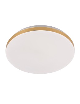 Light Prestige Babilon plafon okrągły średni 4000K złoty xLED LP-335/1C M 4GD