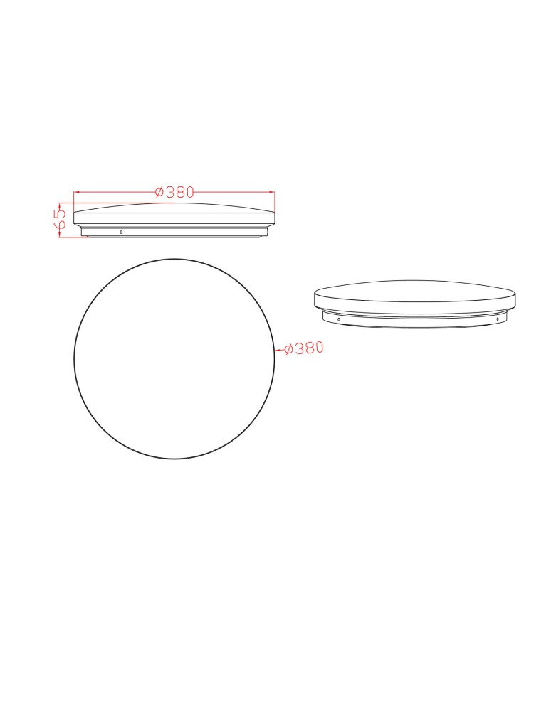 Round Plafonds - Light Prestige Babylon round medium 4000K gold xLED LP-335/1C M 4GD plafond. - product kolory-swiatla.pl 8