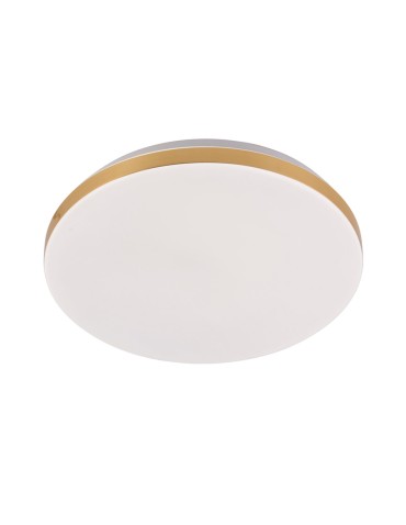 Light Prestige Babylon round plafond small 4000K gold xLED LP-335/1C S 4GD