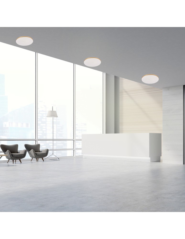 Round Plafonds - Light Prestige Babylon round plafond small 4000K gold xLED LP-335/1C S 4GD - product kolory-swiatla.pl 3