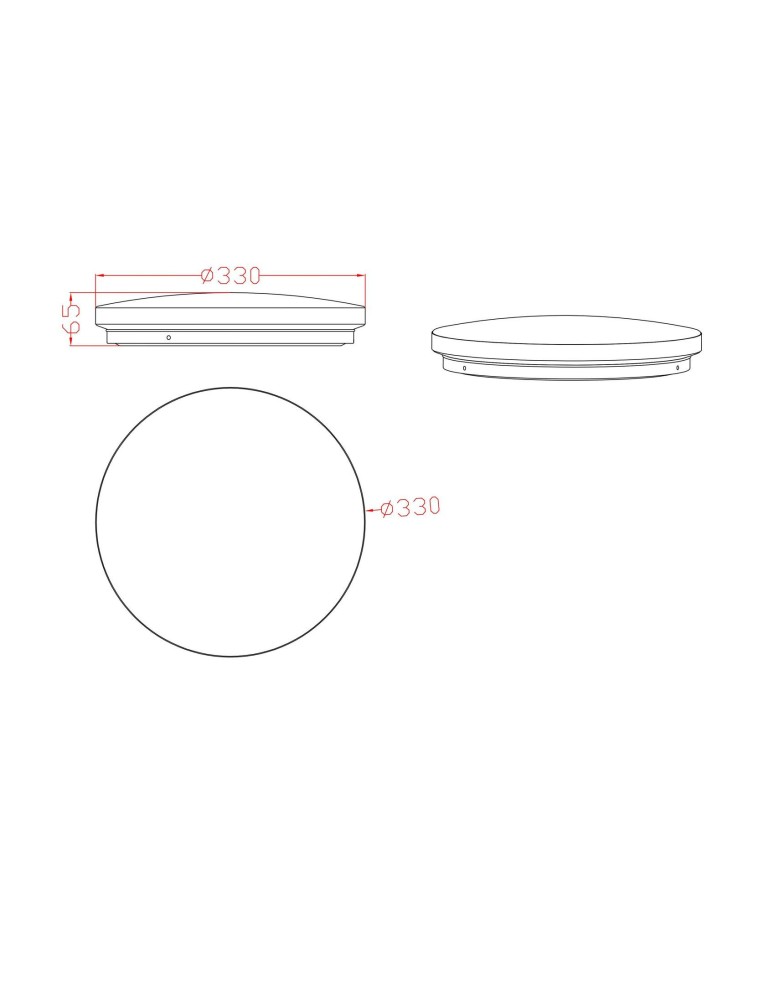 Round Plafonds - Light Prestige Babylon round plafond small 4000K gold xLED LP-335/1C S 4GD - product kolory-swiatla.pl 8