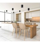 LED ceiling luminaires - Light Prestige Zovo 1 surface-mounted LED white LP-32015/1SM WH - product 2