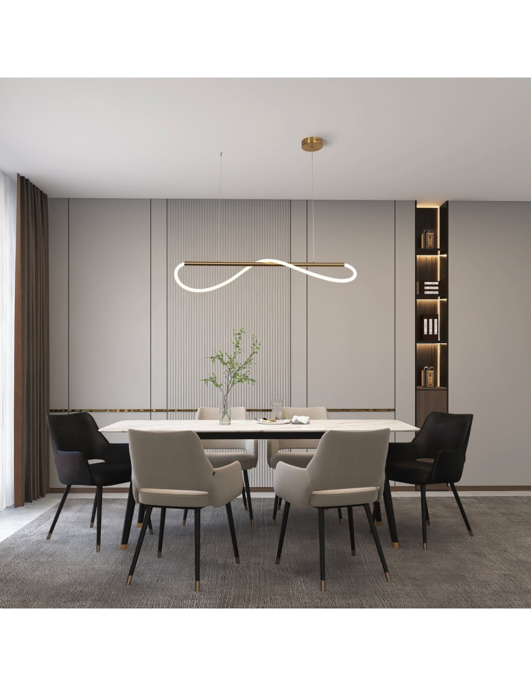Pendant lamps over the island - Light Prestige Meleca pendant S 1xLED LP-2345/1P S - product kolory-swiatla.pl 2