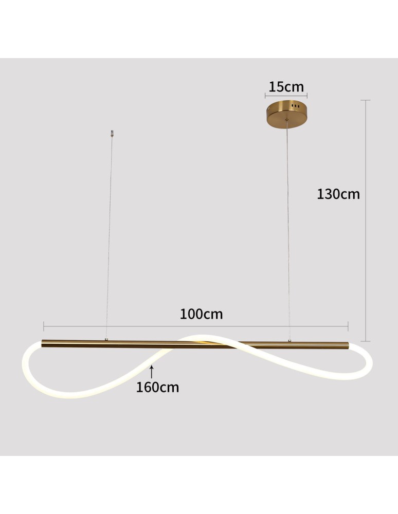 Pendant lamps over the island - Light Prestige Meleca pendant S 1xLED LP-2345/1P S - product kolory-swiatla.pl 10