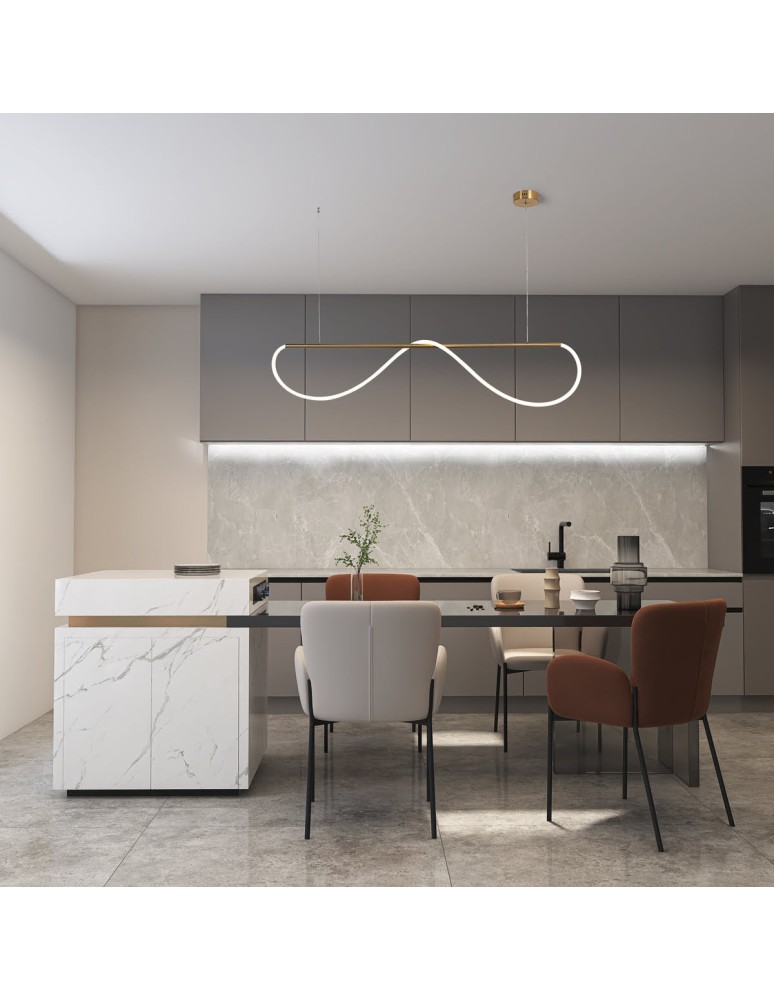 Pendant lamps over the island - Light Prestige Meleca M 1xLED pendant lamp LP-2345/1P M - product kolory-swiatla.pl 2