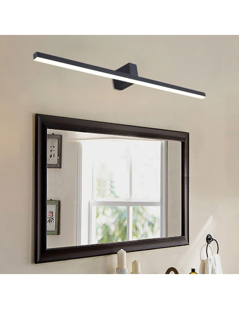 Bathroom wall lamps - Light Prestige Nevada wall lamp XXL black IP44 1xLEDxLED LP-778/1W XXL BK - product kolory-swiatla.pl 3