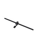 Bathroom wall lamps - Light Prestige Nevada wall lamp XXL black IP44 1xLEDxLED LP-778/1W XXL BK - product 7