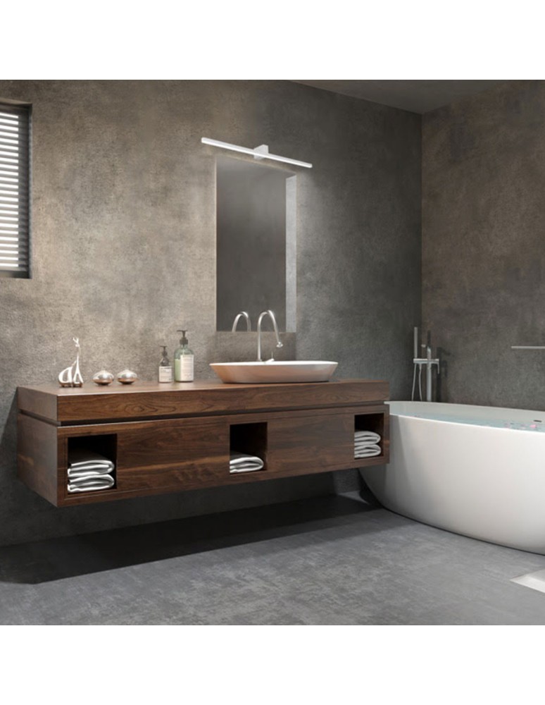 Bathroom wall lamps - Light Prestige Nevada wall lamp XXL white IP44 1xLEDxLED LP-778/1W XXL WH - product kolory-swiatla.pl 2