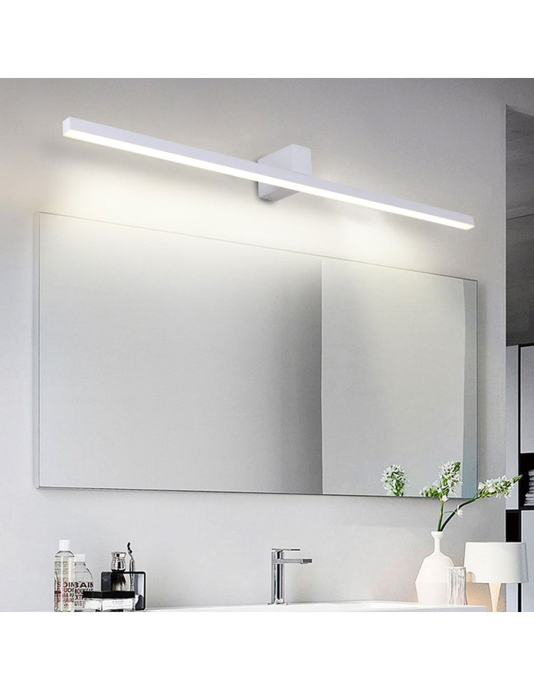 Bathroom wall lamps - Light Prestige Nevada wall lamp XXL white IP44 1xLEDxLED LP-778/1W XXL WH - product kolory-swiatla.pl 3