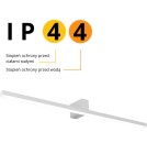Bathroom wall lamps - Light Prestige Nevada wall lamp XXL white IP44 1xLEDxLED LP-778/1W XXL WH - product 9