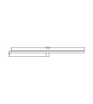 Bathroom wall lamps - Light Prestige Nevada wall lamp XXL white IP44 1xLEDxLED LP-778/1W XXL WH - product 10