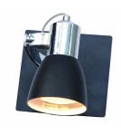 Wall lamps - Light Prestige Ravenna 1 wall lamp black 1xGU10 black, silver LP-727/1W black - product 1