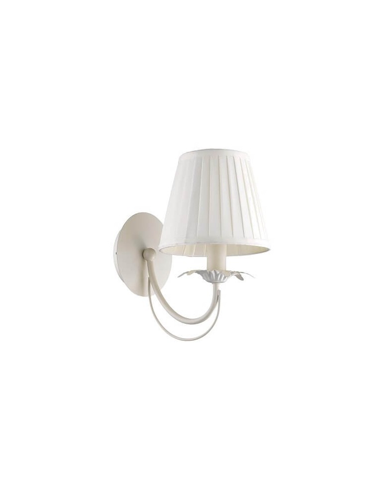 Wall lamps with lampshade - Light Prestige Ginosa wall lamp 1xE14 Cream LP-5369/1W - product kolory-swiatla.pl 1