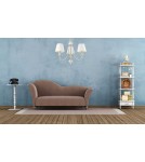 Wall lamps with lampshade - Light Prestige Ginosa wall lamp 1xE14 Cream LP-5369/1W - product 2