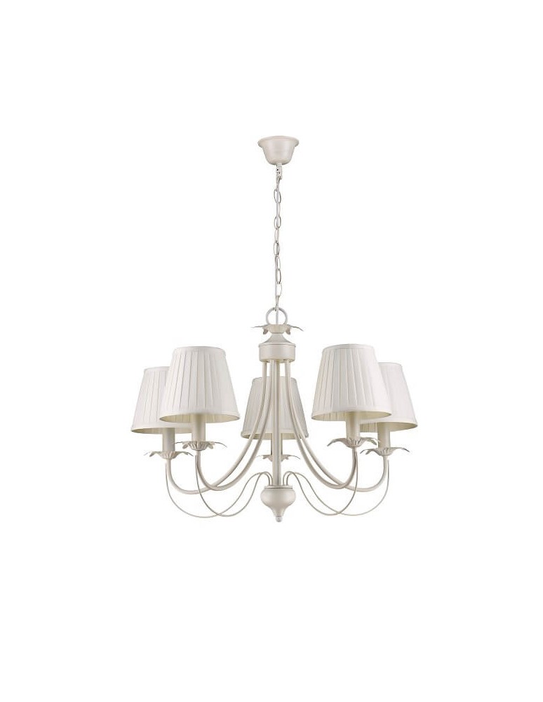 Wall lamps with lampshade - Light Prestige Ginosa wall lamp 1xE14 Cream LP-5369/1W - product kolory-swiatla.pl 6