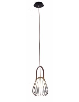 Light Prestige Bacoli mala pendant lamp 1xG9 black LP-1212/1PS BK