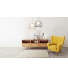 Wire pendant lamps - Light Prestige Bacoli mala pendant lamp 1xG9 black LP-1212/1PS BK - product 3