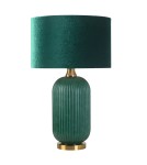 Table lamps with lampshade - Light Prestige Tamiza table lamp large 1xE27 green LP-1515/1T big green - product 1