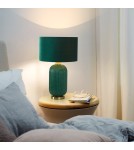 Table lamps with lampshade - Light Prestige Tamiza table lamp large 1xE27 green LP-1515/1T big green - product 2