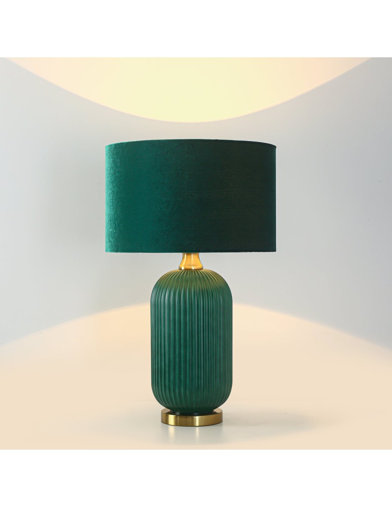Table lamps with lampshade - Light Prestige Tamiza table lamp large 1xE27 green LP-1515/1T big green - product kolory-swiatla.pl 5