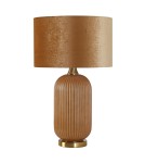 Table lamps with lampshade - Light Prestige Tamiza desk lamp large 1xE27 gold LP-1515/1T big gold - product 1