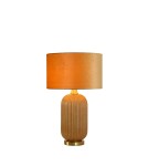 Table lamps with lampshade - Light Prestige Tamiza desk lamp large 1xE27 gold LP-1515/1T big gold - product 3