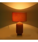 Table lamps with lampshade - Light Prestige Tamiza desk lamp large 1xE27 gold LP-1515/1T big gold - product 5