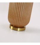 Table lamps with lampshade - Light Prestige Tamiza desk lamp large 1xE27 gold LP-1515/1T big gold - product 10
