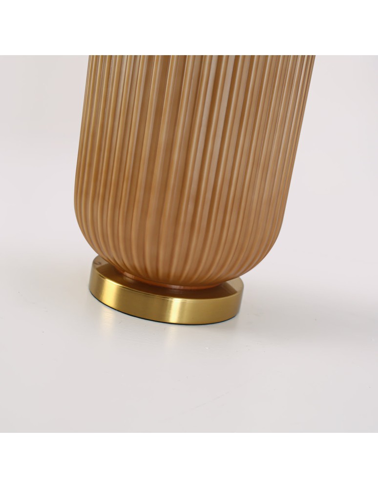 Table lamps with lampshade - Light Prestige Tamiza desk lamp large 1xE27 gold LP-1515/1T big gold - product kolory-swiatla.pl 10