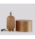 Table lamps with lampshade - Light Prestige Tamiza desk lamp large 1xE27 gold LP-1515/1T big gold - product 12