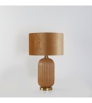 Table lamps with lampshade - Light Prestige Tamiza desk lamp large 1xE27 gold LP-1515/1T big gold - product 13