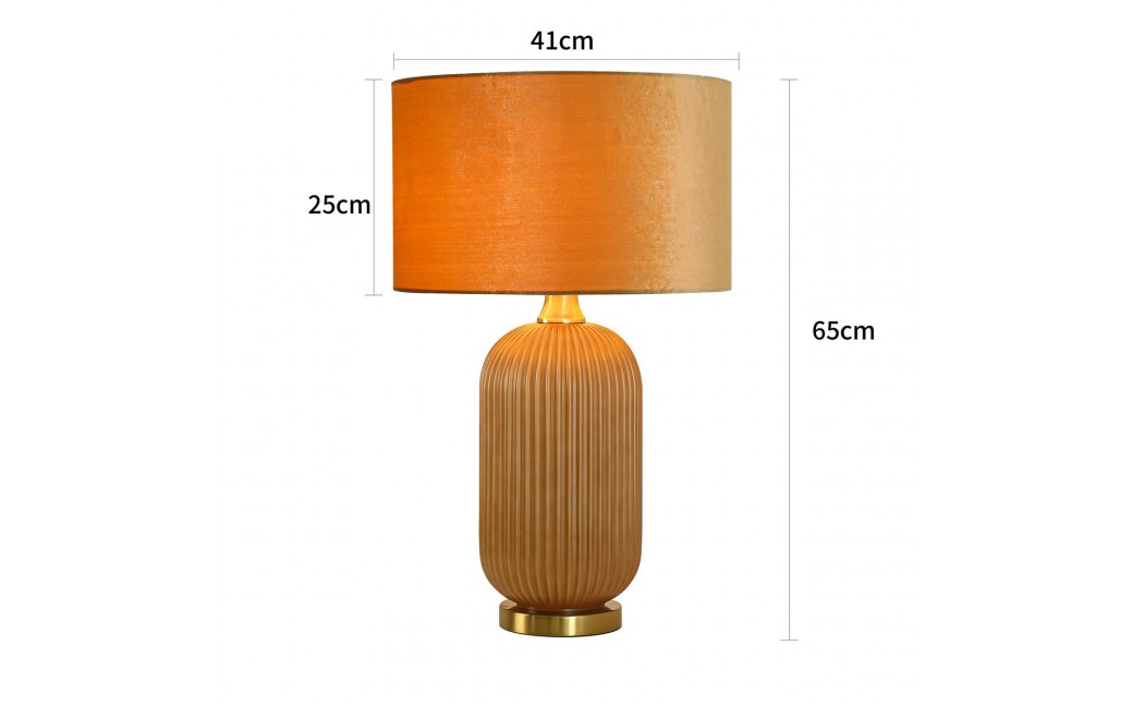 Light Prestige Lampa biurkowa Tamiza duża 1xE27 złota LP-1515/1T big gold