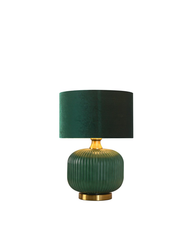 Table lamps with lampshade - Light Prestige Tamiza desk lamp small 1xE27 green LP-1515/1T small green - product kolory-swiatla.pl 3