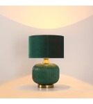 Table lamps with lampshade - Light Prestige Tamiza desk lamp small 1xE27 green LP-1515/1T small green - product 4