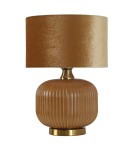 Table lamps with lampshade - Light Prestige Tamiza table lamp small 1xE27 gold LP-1515/1T small gold - product 1