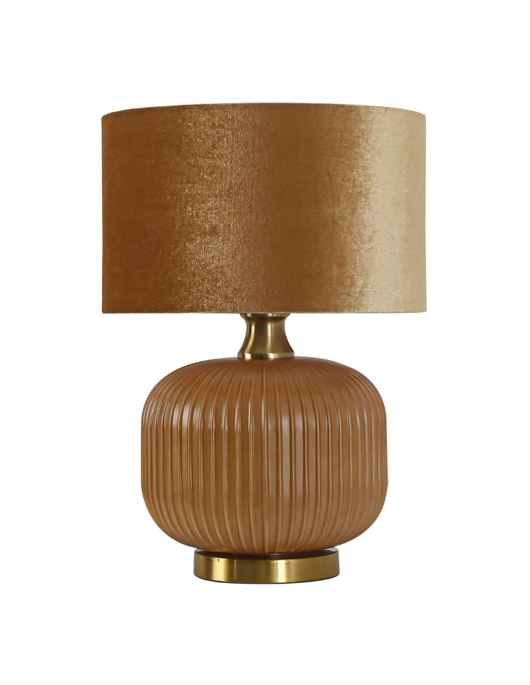 Table lamps with lampshade - Light Prestige Tamiza table lamp small 1xE27 gold LP-1515/1T small gold - product kolory-swiatla.pl 1