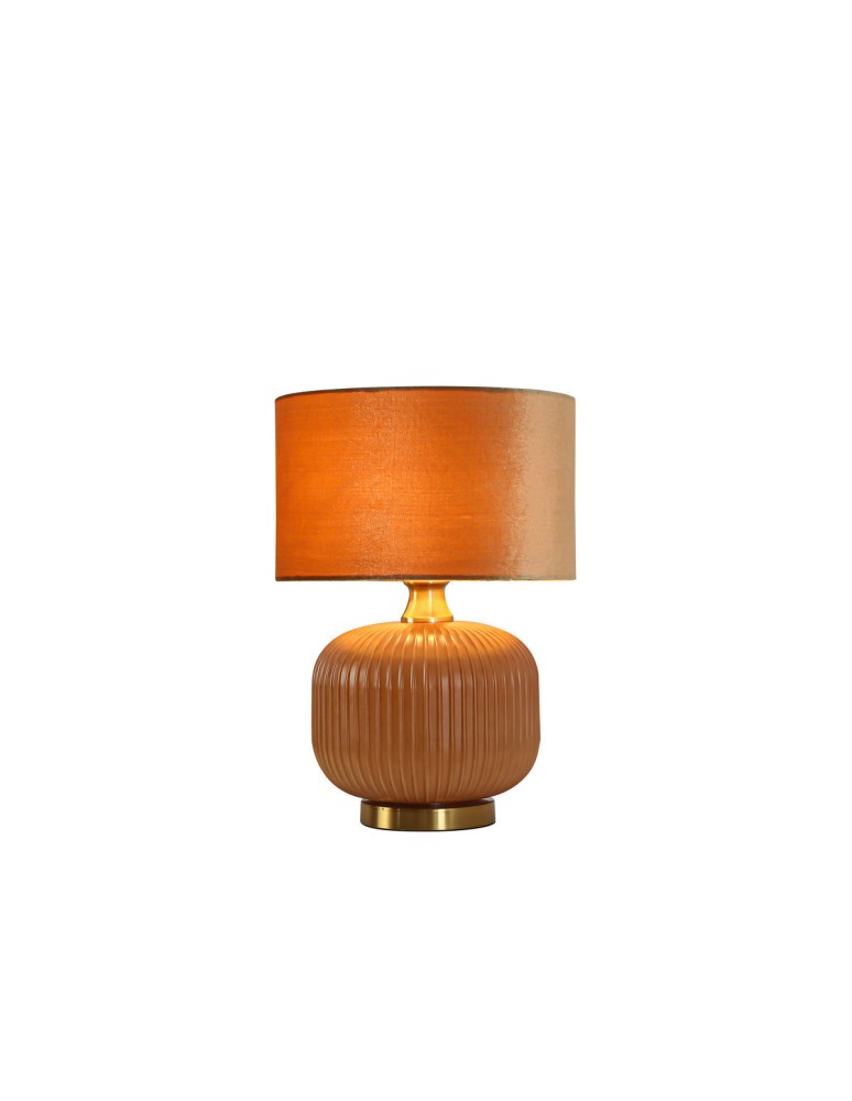 Table lamps with lampshade - Light Prestige Tamiza table lamp small 1xE27 gold LP-1515/1T small gold - product kolory-swiatla.pl 3