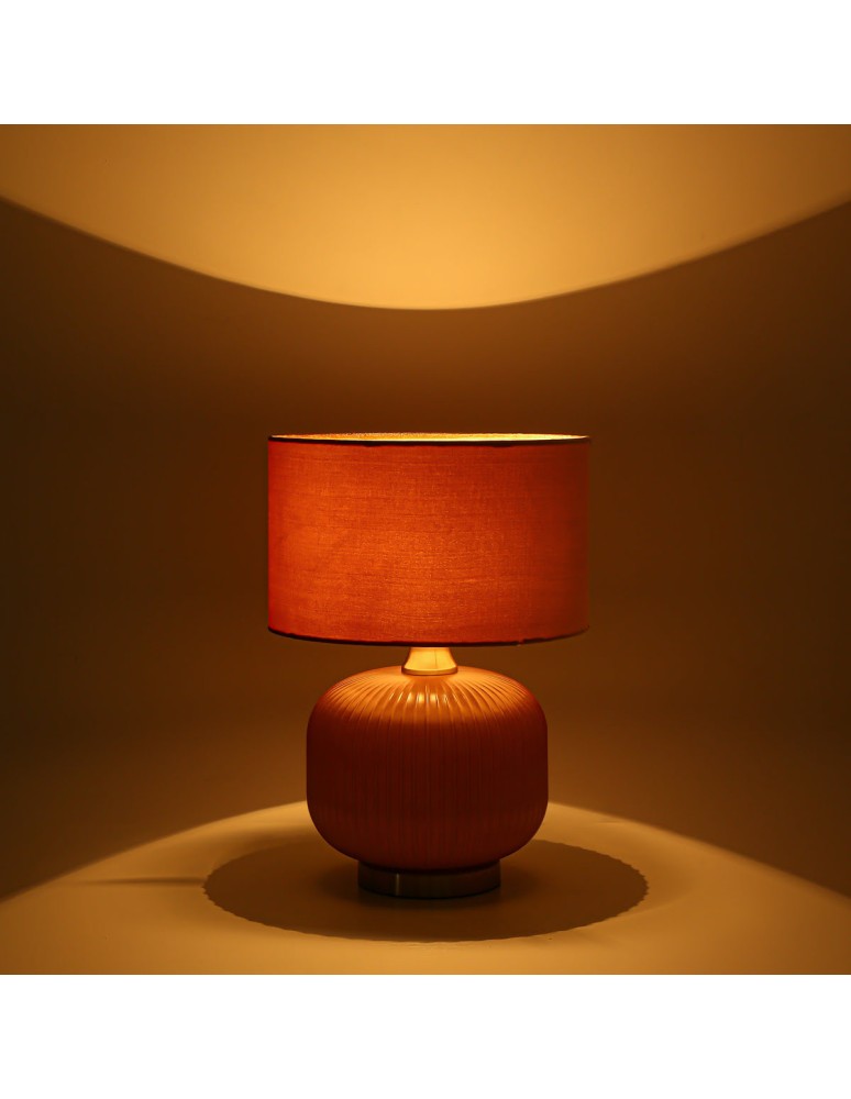 Table lamps with lampshade - Light Prestige Tamiza table lamp small 1xE27 gold LP-1515/1T small gold - product kolory-swiatla.pl 5