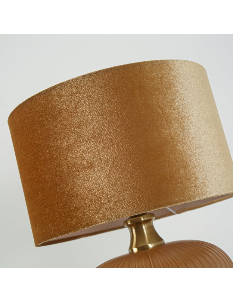 Table lamps with lampshade - Light Prestige Tamiza table lamp small 1xE27 gold LP-1515/1T small gold - product kolory-swiatla.pl 7