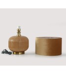 Table lamps with lampshade - Light Prestige Tamiza table lamp small 1xE27 gold LP-1515/1T small gold - product 10