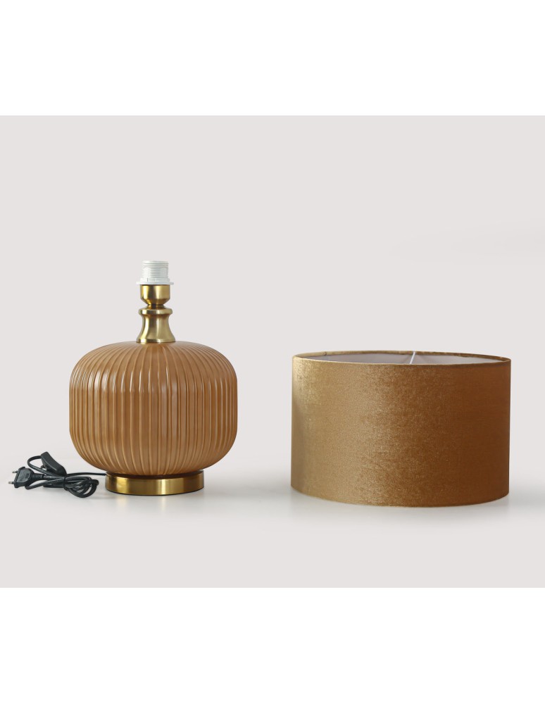 Table lamps with lampshade - Light Prestige Tamiza table lamp small 1xE27 gold LP-1515/1T small gold - product kolory-swiatla.pl 10