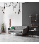 Pendant lamps spiders - Light Prestige Solesto pendant lamp 5xE27 black LP-90082/5P - product 2