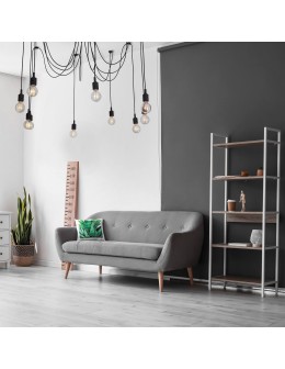 Light Prestige Lampa wisząca Solesto 5xE27 czarna LP-90082/5P - produkt 2