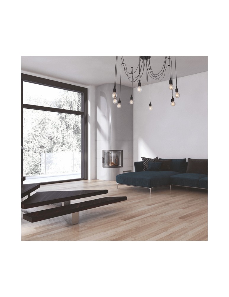 Pendant lamps spiders - Light Prestige Solesto pendant lamp 5xE27 black LP-90082/5P - product kolory-swiatla.pl 3