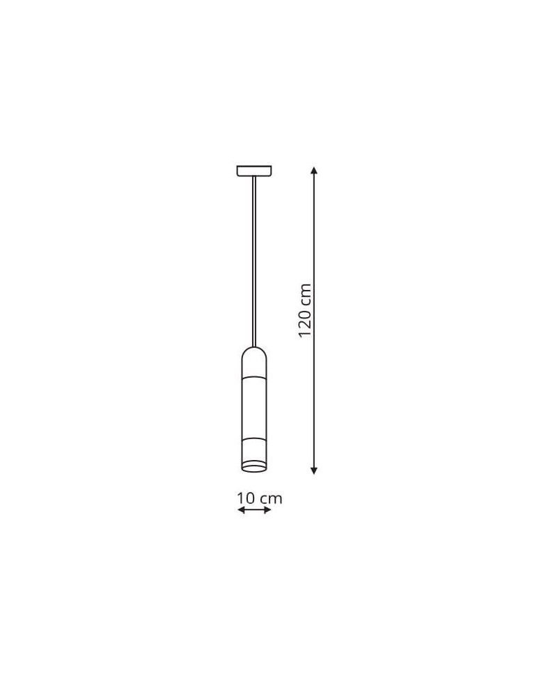 LED pendant lamps - Light Prestige Forli 1 LED pendant white LP-8011/1P - product kolory-swiatla.pl 3